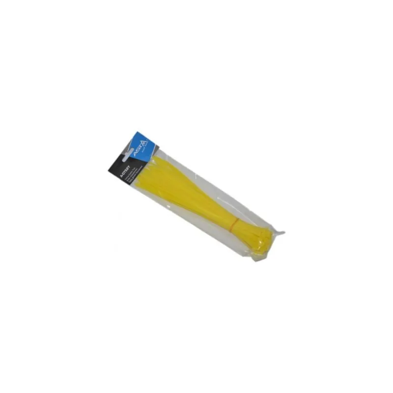 Kábelkötegelő sárga 5x300mm 50 részes