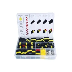 Elektromos csatlakozó készlet 325 részes