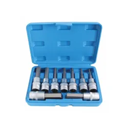 Imbusz bit dugókulcs készlet 1/2″ 4-17mm 9 részes