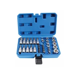 E-torx dugókulcs és torx bit dugókulcs készlet 34 részes