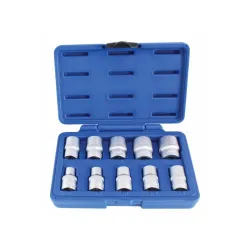 Dugókulcs készlet colos méret 1/2″ 10 részes