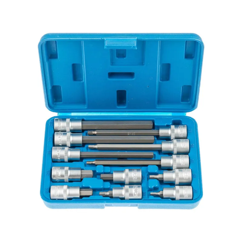 Imbusz bit dugókulcs készlet 1/2″ 4-12mm 12 részes