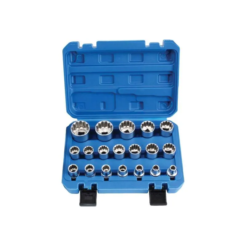 Dugókulcs készlet Vario Plus 1/2″ 8-32mm 19 részes