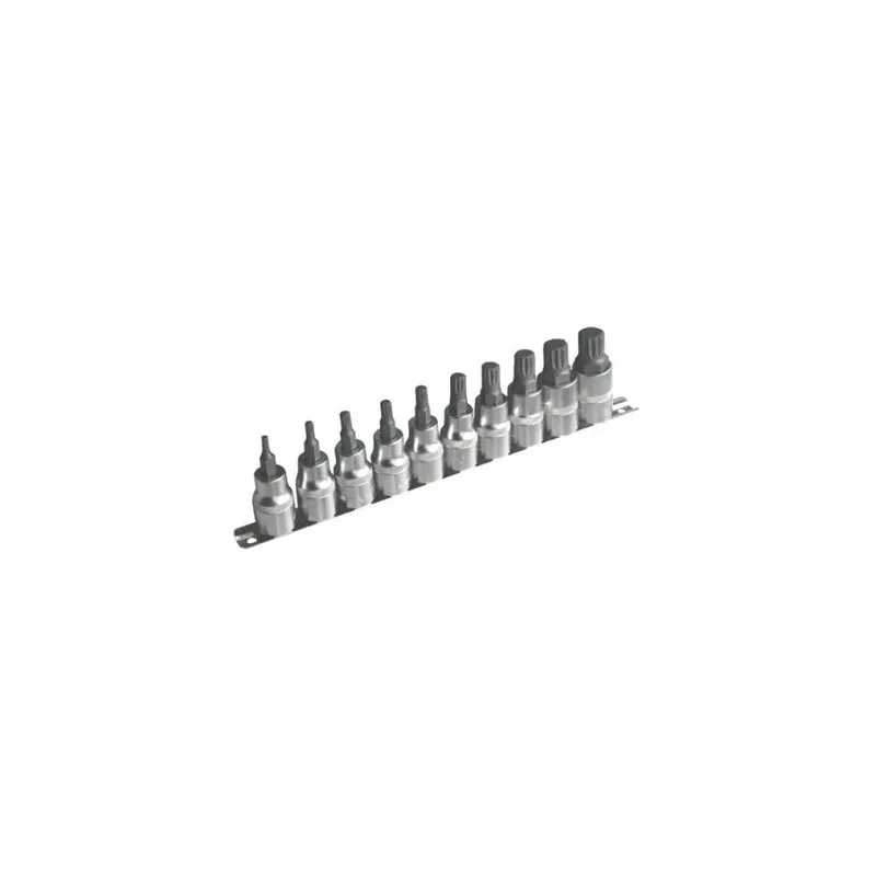 XZN bit dugókulcs készlet M4-M18 1/2″ 10 részes