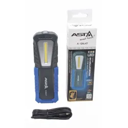 Akkumulátoros lámpa mágnessel COB LED 240lm