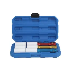 Gépi hosszú dugókulcs készlet alufelnihez 150mm 17, 19, 21mm 3 részes