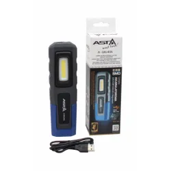 Akkumulátoros lámpa mágnessel COB LED 600lm