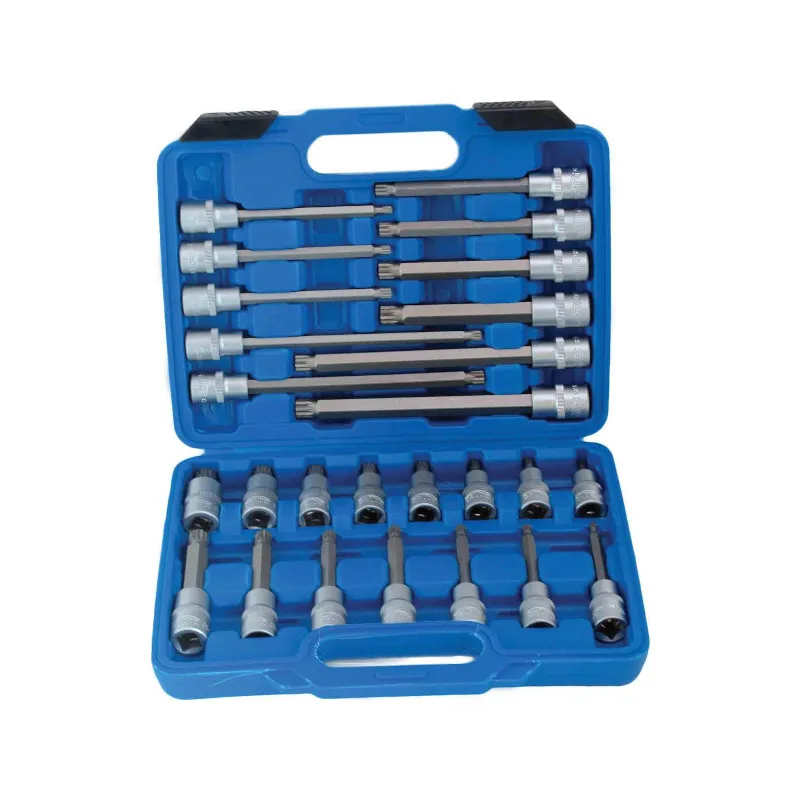 XZN bit dugókulcs készlet 1/2″ M5-M16 26 részes