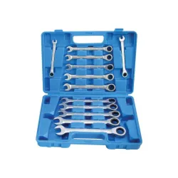 Racsnis csillag villáskulcs készlet 8-19mm 12 részes