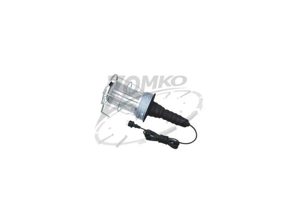 Szerelőlámpa fémkosaras 230V/60W 5m IP54