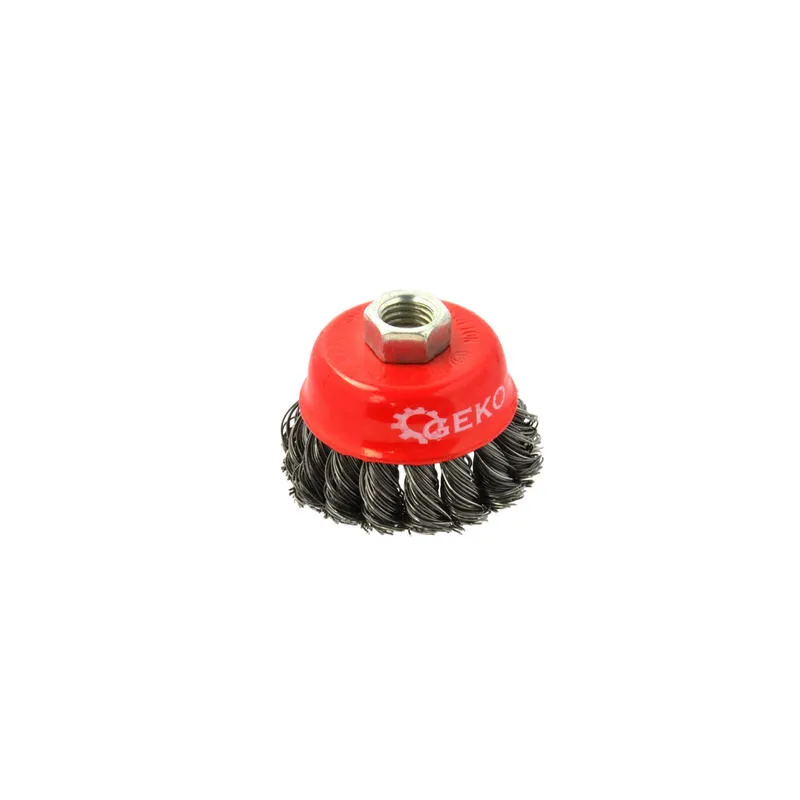 Fazékkefe sodrott acél 65mm M14