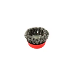 Fazékkefe sodrott acél 65mm M14