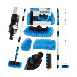Teleszkópos kefe napelem panelek mosásához 1,3-3m