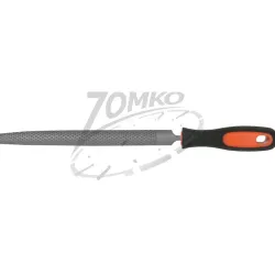 Félkerek faráspoly nyelezve 250mm/2