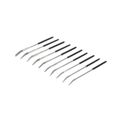 Gyémánt reszelő készlet hajlított 140x3mm 10 részes