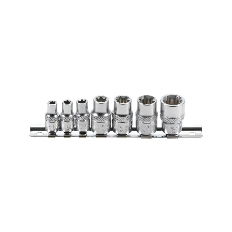 E-torx dugókulcs készlet 1/4″; 3/8″ 7 részes