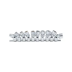 Csuklós dugókulcs készlet 10-19mm 3/8″ 10 részes