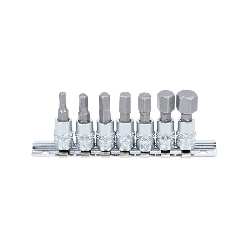 Imbusz bit dugókulcs készlet 1/4″ 4-12mm 7 részes