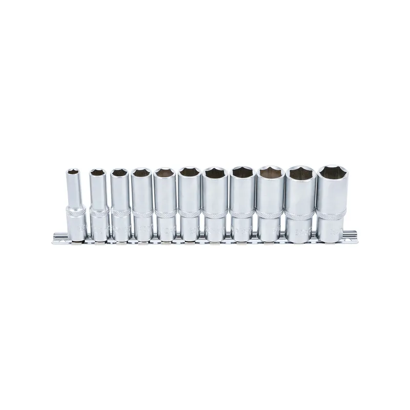 Hosszú dugókulcs készlet 3/8″ 8-19mm 11 részes