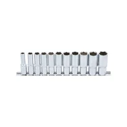 Hosszú dugókulcs készlet 3/8″ 8-19mm 11 részes