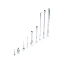 Tálcás billenős toldószár készlet 1/4″; 3/8″; 1/2″ 9 részes