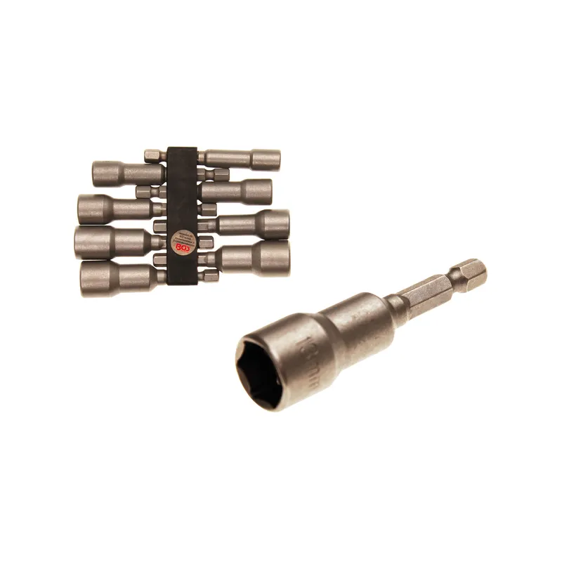 Dugókulcs készlet hatlapfejű befogással 6-13mm 1/4″ 8 részes