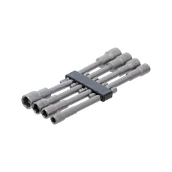 Extra hosszú dugókulcs készlet hatlapfejű befogással 6-13mm 1/4″ 8 részes