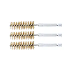 Sárgaréz kefe készlet 16mm 1/4″ 3 részes