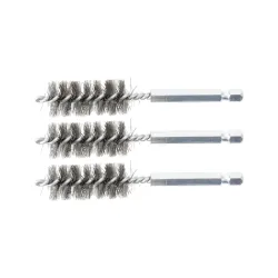 Acélkefe készlet 17mm 1/4″ 3 részes