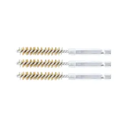 Sárgaréz kefe készlet 9mm 1/4″ 3 részes
