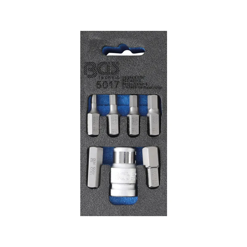 Bit készlet imbusz 10mm 7 részes