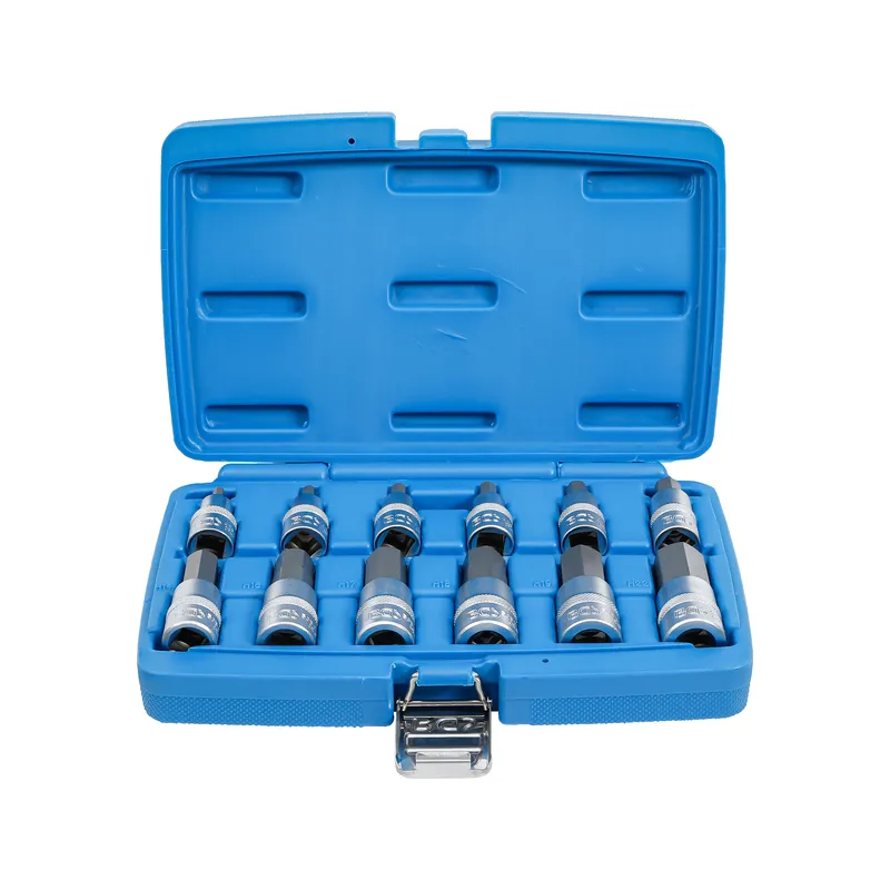 Imbusz bit dugókulcs készlet 5-22mm 1/2″ 12 részes