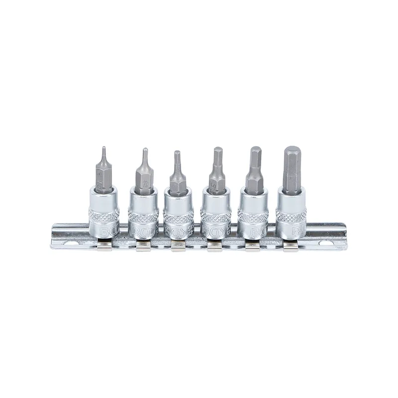 Bit dugókulcs készlet imbusz 1,5-6mm 1/4″ 6 részes