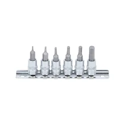 Bit dugókulcs készlet imbusz 1,5-6mm 1/4″ 6 részes