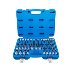 Bit dugókulcs készlet imbusz 1/2″ 30 részes