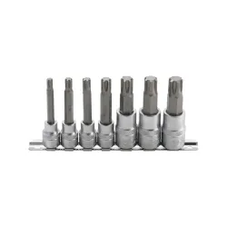 Bit dugókulcs készlet ribe M6-M14 3/8″, 1/2″ 7 részes