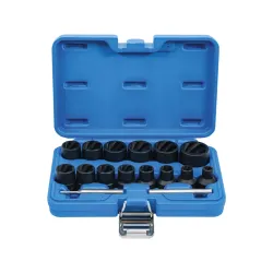 Sérült csavar leszedő készlet 8-27mm 1/2″ 16 részes