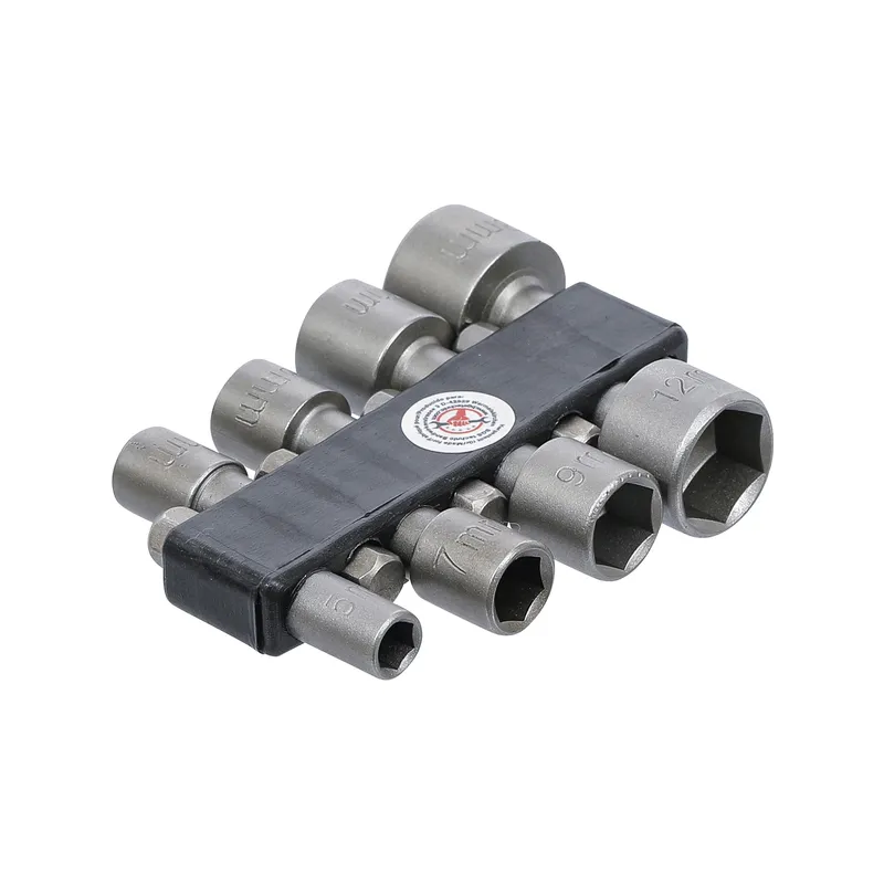 Dugókulcs készlet fúrógéphez 6 lapú 1/4″ 5-13mm 8 részes