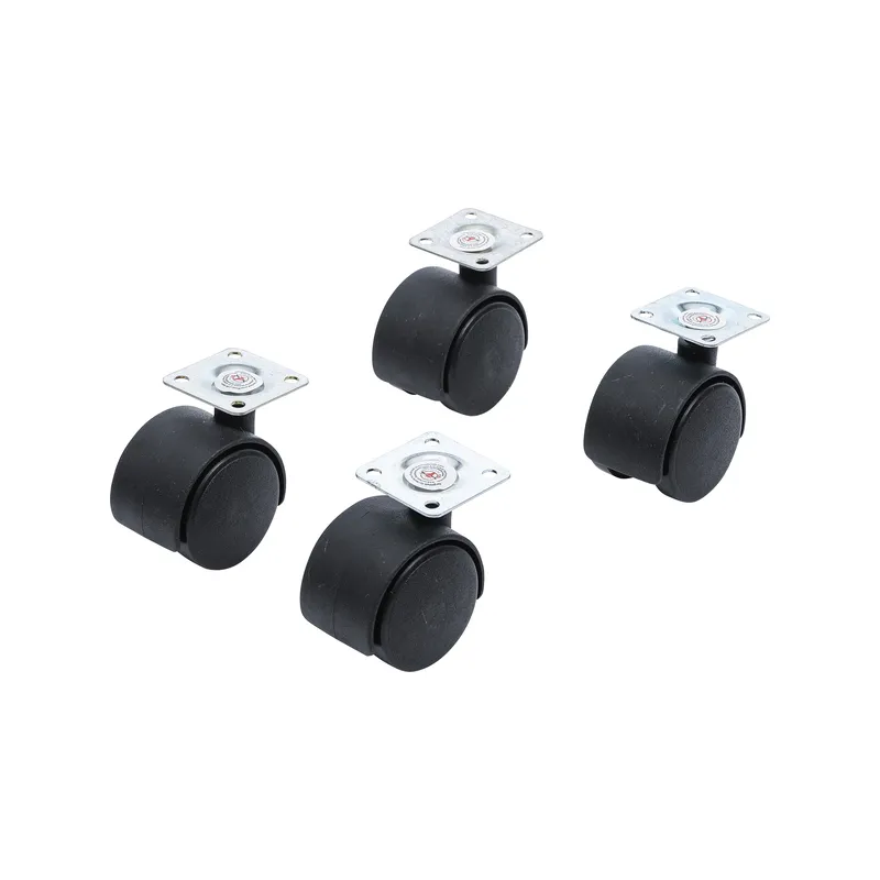 Bútorgörgő készlet forgó Ø40mm 4 részes