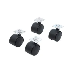 Bútorgörgő készlet forgó Ø40mm 4 részes