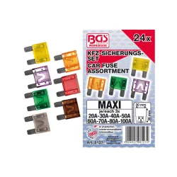 Biztosíték készlet maxi 24 részes