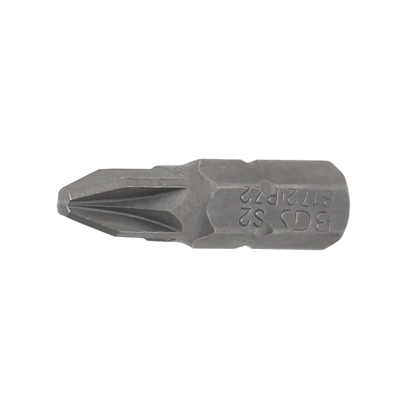 Kereszthornyú bit 25mm hosszú 1/4″ PZ2