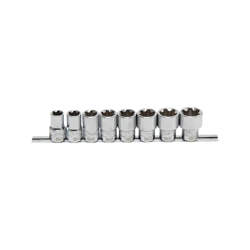 Dugókulcs készlet Torx Plus 18EP-32EP 1/2″ 8 részes