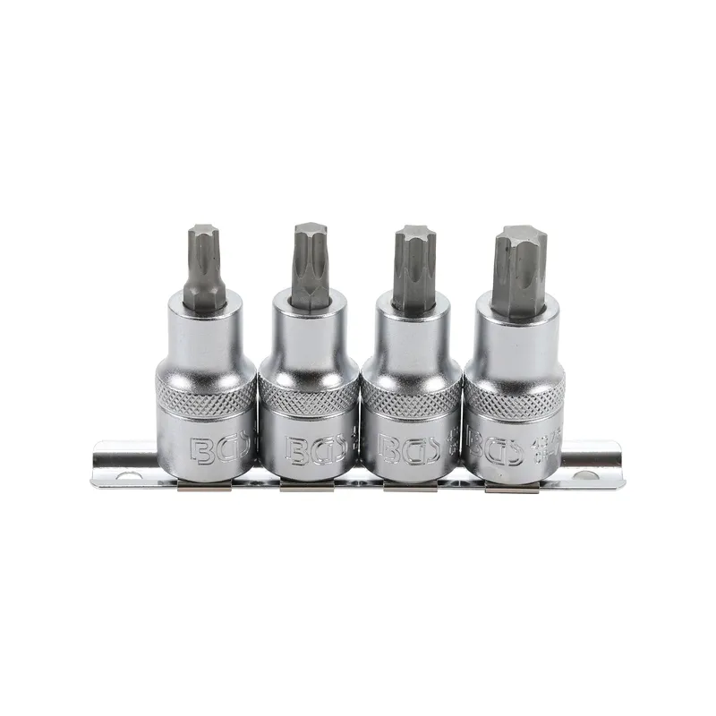 Torx bit dugókulcs készlet T40-T55 1/2″ 4 részes