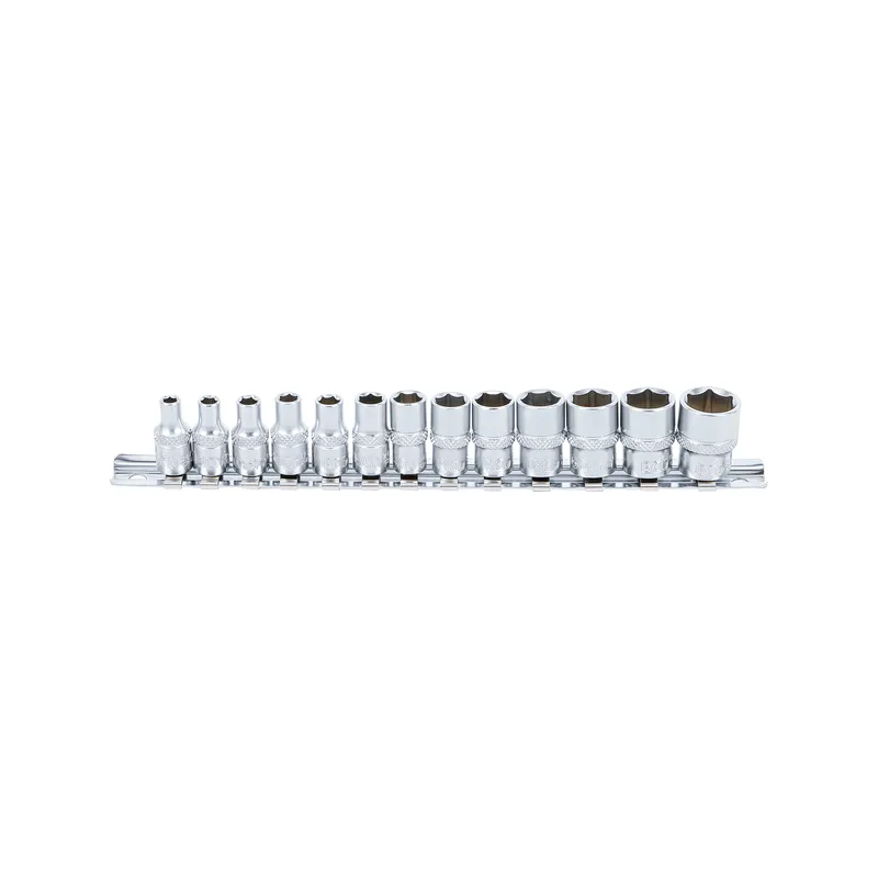 Dugókulcs készlet hatlapú 1/4″ 4-14mm 13 részes