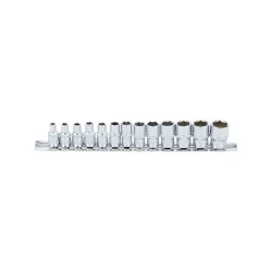 Dugókulcs készlet hatlapú 1/4″ 4-14mm 13 részes