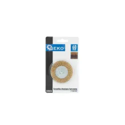 Csapos körkefe sárgaréz 60mm