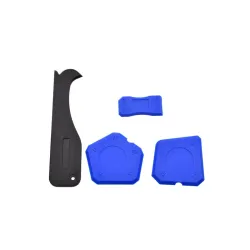 Szilikon fugalehúzó spatula készlet 4 részes