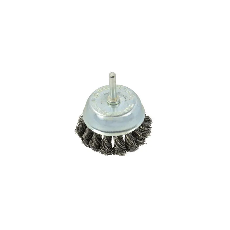 Csapos fazékkefe sodrott acél 75mm/3″