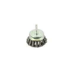 Csapos fazékkefe sodrott acél 65mm